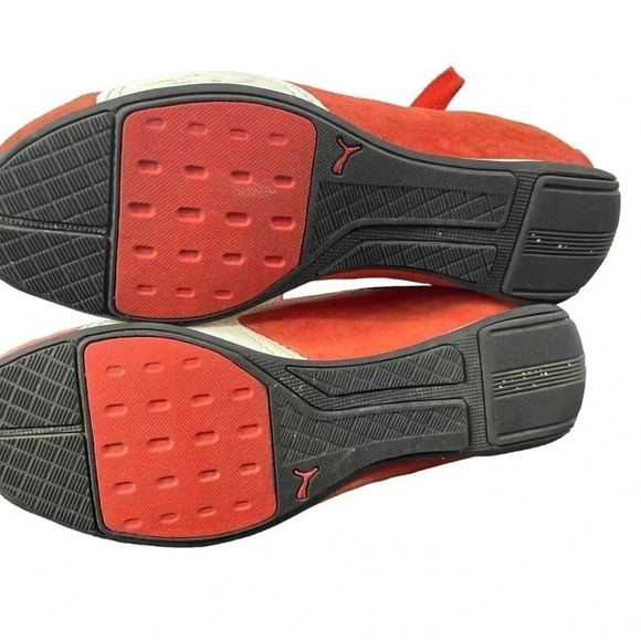 Puma Ferrari Orange White Sneakers  Size 4.5 - Picture 8 of 8